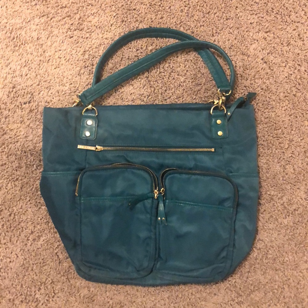 Olivia + Joy teal bag